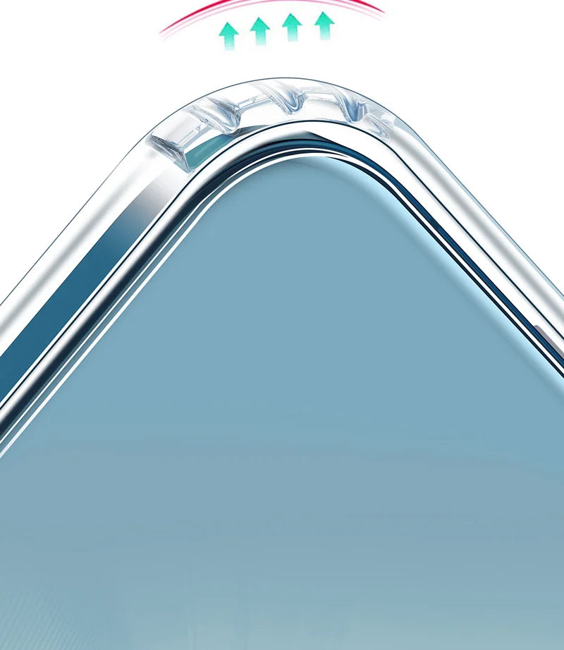 Coque magnétique et transparente en cristal rigide pour iPhone CWS