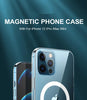 Coque magnétique et transparente en cristal rigide pour iPhone CWS