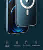 Coque magnétique et transparente en cristal rigide pour iPhone CWS